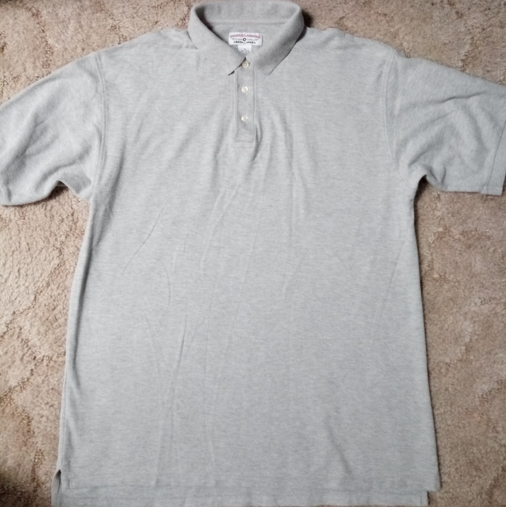 BOCA CLASSICS Button Up Polo Gray Men's Size XL